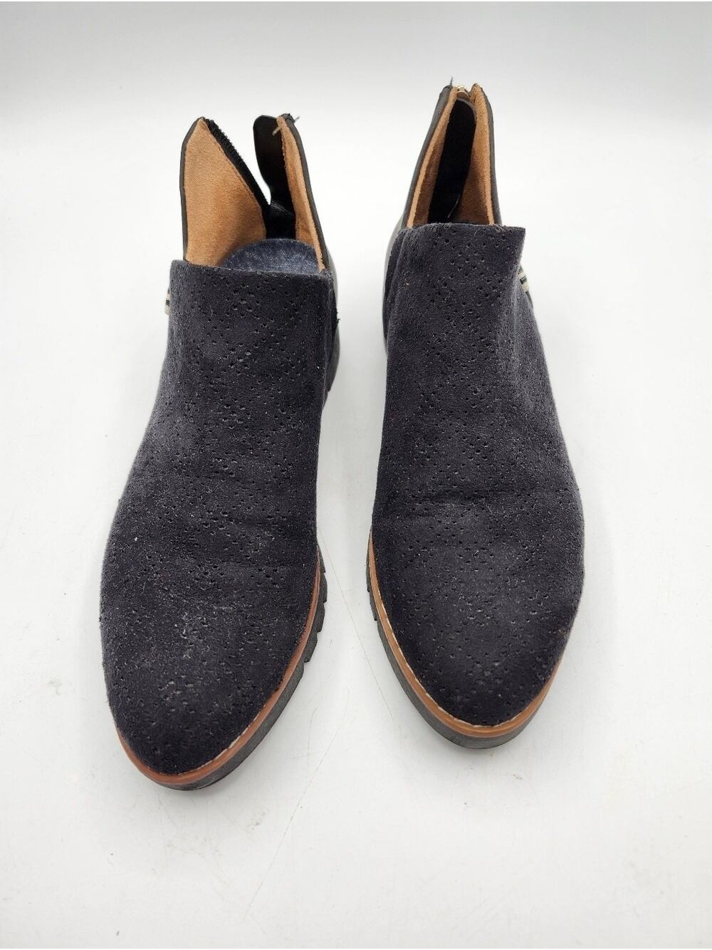 Dr. Scholl's Black Slip-On Ankle Boots